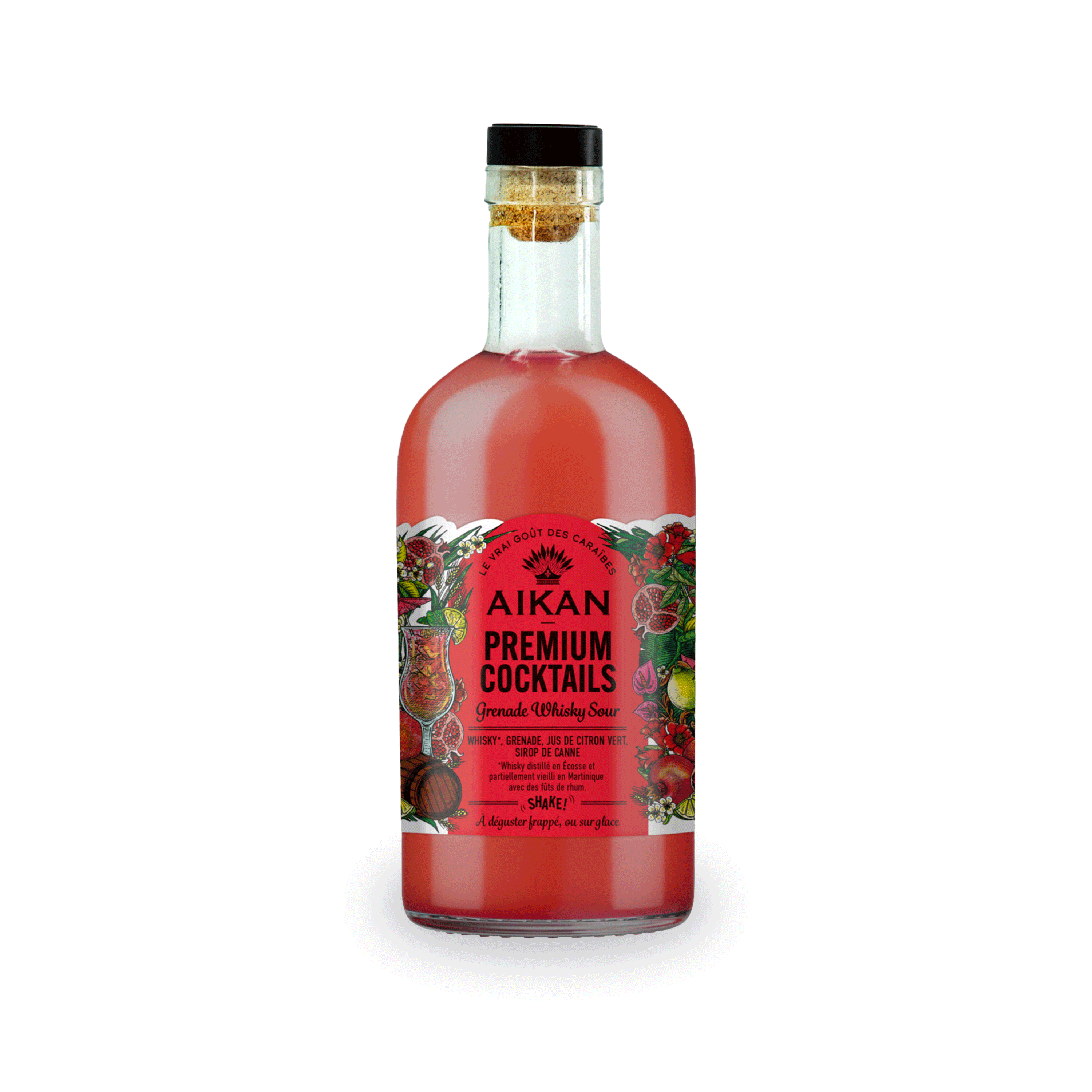 WHISKY AIKAN – ARRANGÉ GRENADE – 24,5°