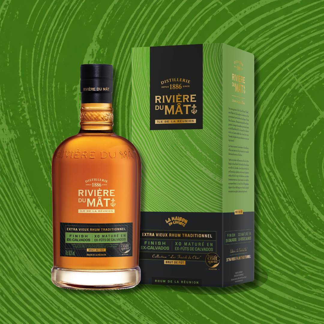 Rivière du Mât Brut de Fût Calvados – Extra Vieux Rhum Traditionnel – EXCLUSIVITÉ