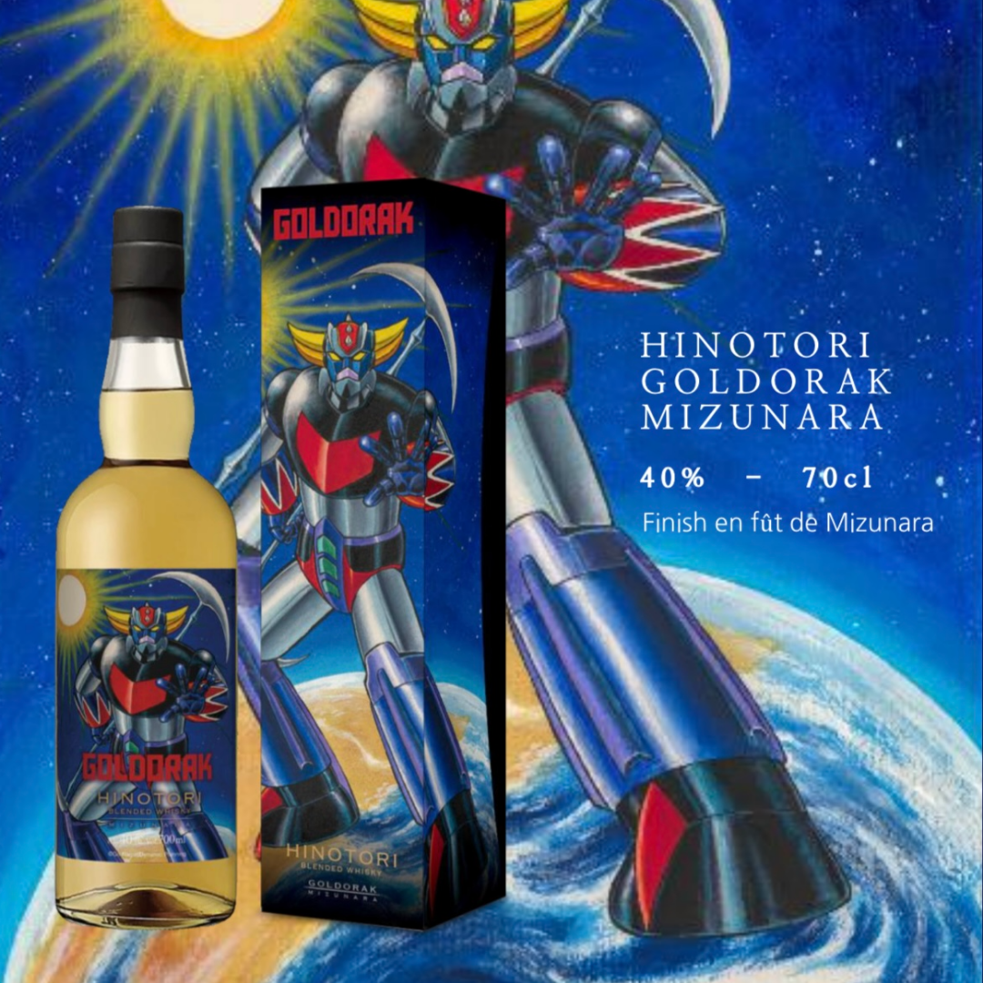 WHISKY HINOTORI – GOLDORAK – ÉDITION LIMITÉE 2026 – 40° PRÉCOMMANDE