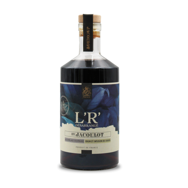 L'R DÉSARRANGÉ - RHUM INFUSÉ CASSIS - 40°