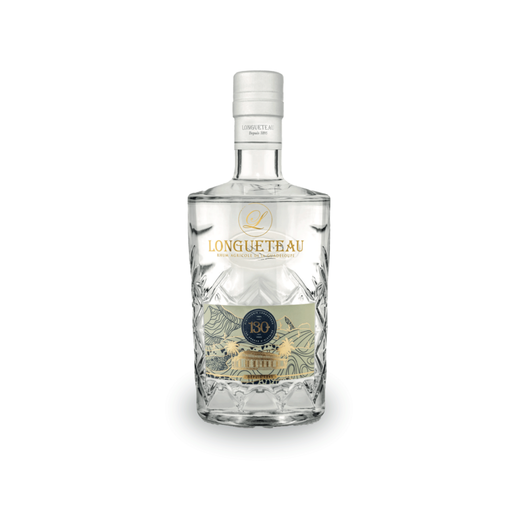 LONGUETEAU - RHUM BLANC - 130ème ANNIVERSAIRE- ÉDITION LIMITÉE - 58,9°